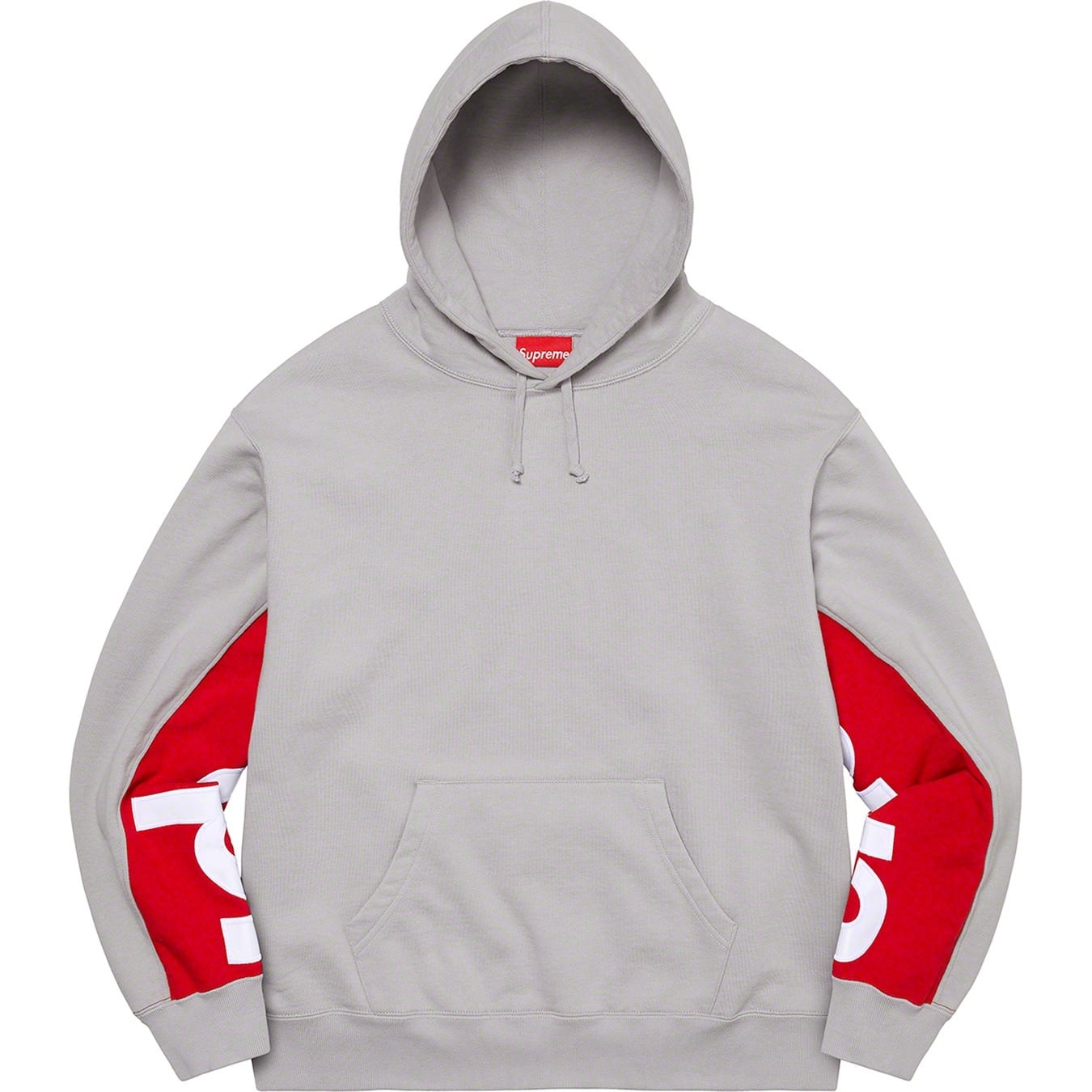 Cropped Panels Hooded Sweatshirt view 18